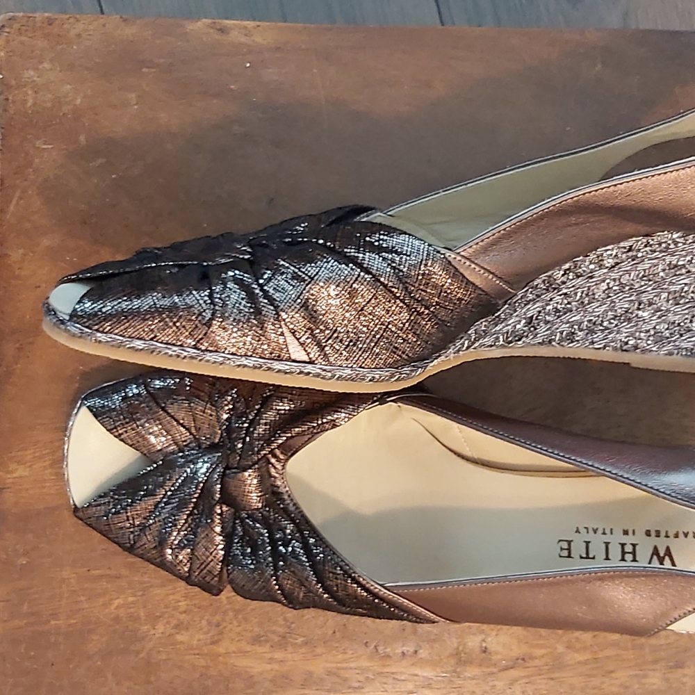 Ron White peeptoe sandals